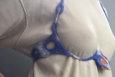 Catriona Iozzo's Projet 3-Revealing What's Inside, questioning the support/protection/comfort of bra underwires