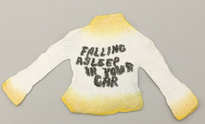 Work of student Jessie McLaughlin, Jessie's Sweater, 18.5 x 10.5 in