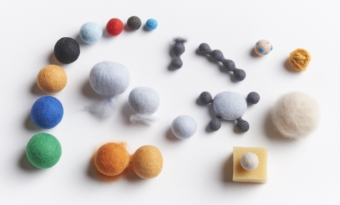 Module 1 Studies of Solid Form- Dry Ball Preparation; Felting the Skin; Fulling a Reference Gradation; Making a Fiber Tail; Dry Fiber Connections Between Forms; Alternative Cores