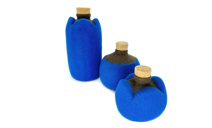 STRONGFELT Holding Vessels with sculpted shoulders, necks and openings