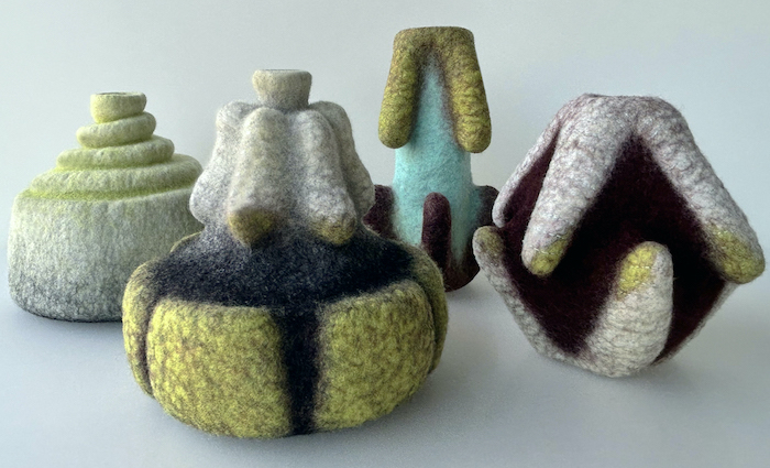 STRONGFELT works exploring differential shrinkage on the same size circular template